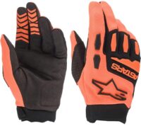 LUVAS ALPINESTARS FULL BORE LARANJA/PRETO