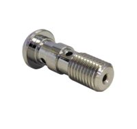 PARAFUSO DUPLO TUBO TRAVAO HIDRAULICO M10X1.25 CROMO VENHILL