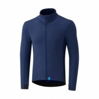BLUSAO CICLISMO SHIMANO WIND JERSEY ECWJSPWSS22MB0106 AZUL