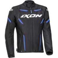 BLUSAO MOTO IXON STRIKER AIR PRETO/AZUL/BRANCO