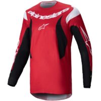 CAMISOLA ALPINESTARS FLUID HALL VERMELHO/PRETO