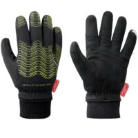 LUVAS SHIMANO WINDSTOPPER THERMAL REFLECTIVE PRETO/AM. FLUO