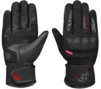 LUVAS IXON PRO RUSSEL 2 PRETO/VERMELHO