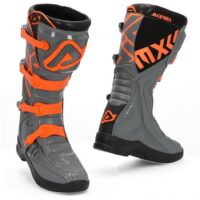 BOTAS ACERBIS X-TEAM CINZA/LARANJA