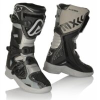 BOTAS ACERBIS X-TEAM JR JUNIOR PRETO/CINZA