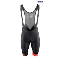 CALÇOES CICLISMO FORCE B51 PRETO/VERMELHO