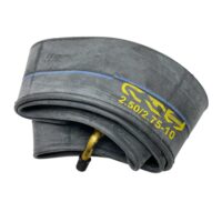 CAMARA AR MOTO 2.50/2.75X10 VALVULA CURVA CTV