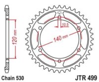 CREMALHEIRA JTR499-40D