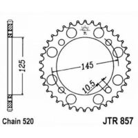 CREMALHEIRA JTR857-39D