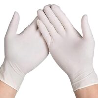 LUVAS TRABALHO LATEX T/ENFERMEIRO BR COM PO M