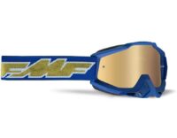OCULOS FMF POWERBOMB OTG ROCKET AZUL LENTE DOURADA+TRANSPARENTE