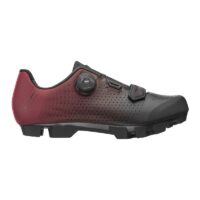 SAPATOS CICLISMO FORCE MTB VICTORY PRETO/BORDO