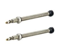 VALVULAS TUBELESS BICICLETA BASE CONICA 80MM (2PCS)