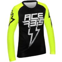 CAMISOLA ACERBIS J-KID BLIZZARD PRETO/BRANCO