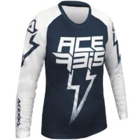 CAMISOLA ACERBIS J-KID BLIZZARD AZUL/BRANCO