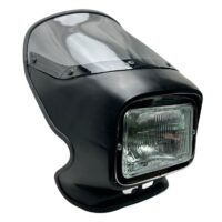 CARENAGEM DE FAROL HP 180-100 CPL PRETO (XF21)