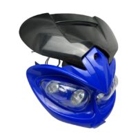CARENAGEM DE FAROL C/4 LAMP. MAX AZUL