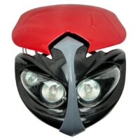 CARENAGEM DE FAROL C/4 LAMP. MAX VERMELHO