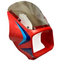 CARENAGEM DE FAROL HP 180-300 S/ OPTICA VERMELHO