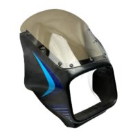 CARENAGEM DE FAROL HP 180-300 S/ OPTICA PRETO