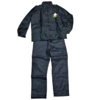 FATO CHUVA MACACAO SHARK PRETO M