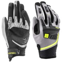LUVAS ACERBIS CE X-ENDURO CINZA/PRETO/AMARELO