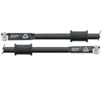 TUBO TRAVAO HIDRAULICO METALICO 1250MM VENHILL PRETO