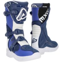 BOTAS ACERBIS X-TEAM JR JUNIOR AZUL/BRANCO