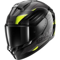 CAPACETE SHARK RIDILL 2 BERSEK PRETO/CINZA/AMARELO