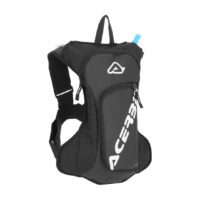 MOCHILA HIDRATAÇAO ACERBIS ACQUA LOGO 5L PRETO/BRANCO