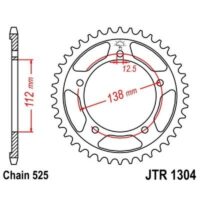 CREMALHEIRA JTR1304-42D ZINCO PRETO