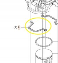 JUNTA CILINDRO HUSQVARNA 544108701