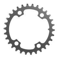RODA PEDALEIRA SRAM 107BCD RIVAL AXS 35D 12V CINZA