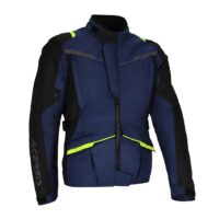 BLUSAO ACERBIS CE X-TRAVEL AZUL/AMARELO FLUO