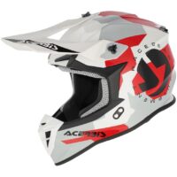 CAPACETE ACERBIS LINEAR 22.06 BRANCO/CINZA
