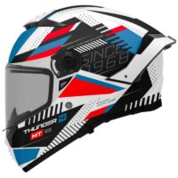 CAPACETE MOTO MT THUNDER 4 SV LUMINENCE 22.06 AZUL