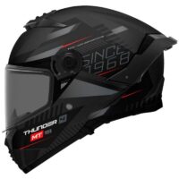 CAPACETE MOTO MT THUNDER 4 SV LUMINENCE 22.06 CINZA/PRETO