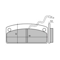 PASTILHAS TRAVAO MICROCAR T/COMEX C/FIO RH11110009