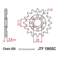 PINHAO JTF1565-13D  KAW KXF450