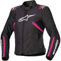 BLUSAO ALPINESTARS STELLA T-SPS V2 WP PRETO/BRANCO/ROSA