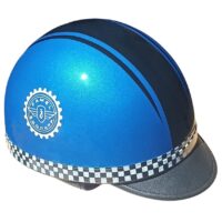 CAPACETE NEDIMOTO (PENICO) LOGO FAMEL AZUL