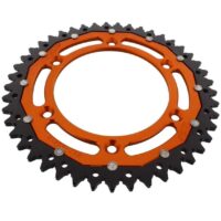 CREMALHEIRA KTM/HUSQVARNA AÇO/ALUMINIO ZF LARANJA 49D
