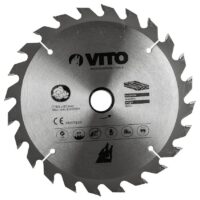 DISCO CIRCULAR CORTE MADEIRA PASTILHADO 185X20MM VITO