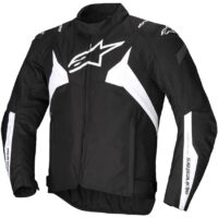 BLUSAO ALPINESTARS T-JAWS V4 WP PRETO/BRANCO