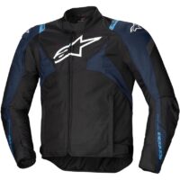 BLUSAO ALPINESTARS T-JAWS V4 WP PRETO/AZUL