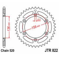 CREMALHEIRA JTR822-41D