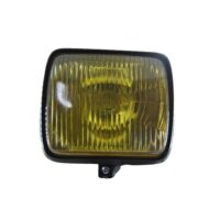 FAROL GUIA RECTANGULAR VIDRO AMARELO S/ COMUTADOR