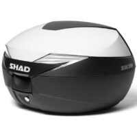 MALA MOTO SHAD SH39 C/REFL BRANCO