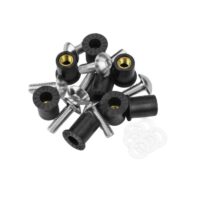 PARAFUSOS PARABRISAS M5X15 POLIDO TNT (8PCS)