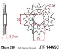 PINHAO JTF1446-14D AUTOLIMPEZA